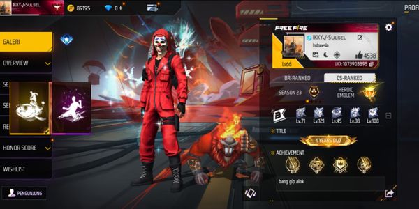 AKUN FF SULTAN VAULT OTW 500 SENJATA SIAP WAR FULL IDAMAN