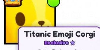 Titanic Emoji Corgi