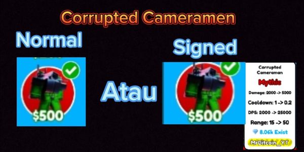 Corrupted Cameramen | Toilet Tower Defense