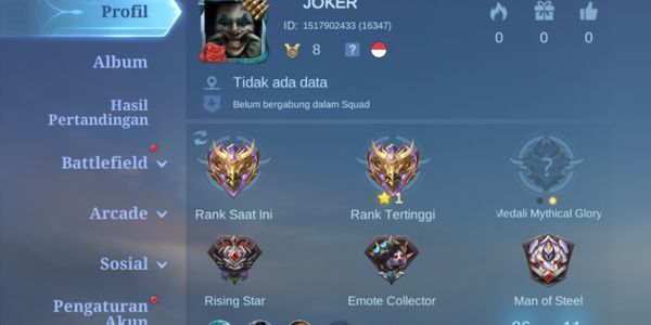 Smurfs mythic CN account on BP 100k