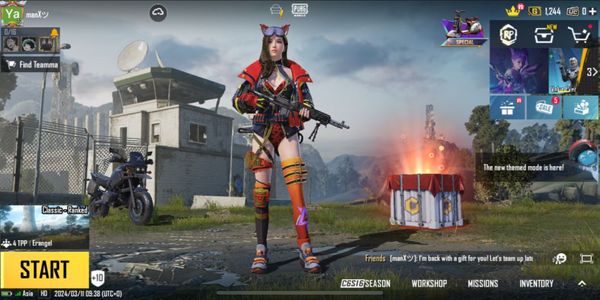 PUBG Account | Set of Clothes 48 + Level 73 Steady Cheap |