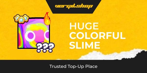 Huge Colorful Slime