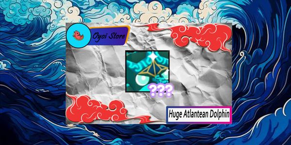 Huge Atlantean Dolphin
