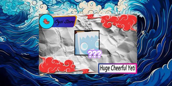 Huge Cheerful Yeti