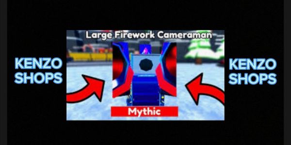 Mythic - Large Firework Cameraman | Toilet Tower Defense