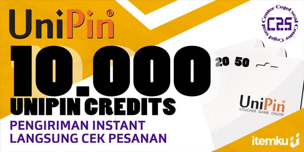 Beli Unipin Voucher UniPin Credits 10.000 Voucher UniPin Terlengkap dan ...