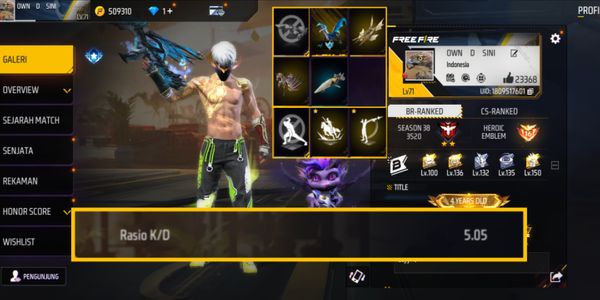 RAMADHAN SALE AKUN SULTAN LIKE 23K, AK MAX SENJATA FULL IDAMAN SET GACOR IDAMAN KD ESPORT