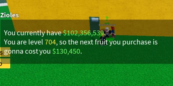 Bloxfruit Account Level 700+ |100M Money| 100 Million Money | Suitable for Gacha, Raid, etc