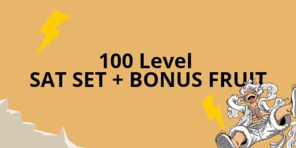 Leveling Sea - 100 Levels | SAT SET + FRUIT BONUS
