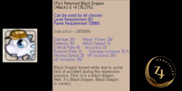 Fly Returned Albino Black Dragon Attack G+9 Polos (FRABD A)