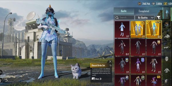 PUBG Account | 300 + M416 Glacier Max Armor Set & Super Sultan Inferno Helmet