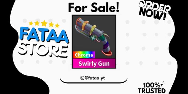 Chroma Swirly Gun - Murder Mystery 2