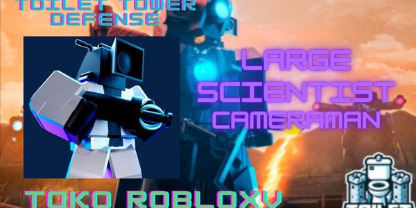 Exclusive - Large Scientist Cameraman | Toilet Tower Defense