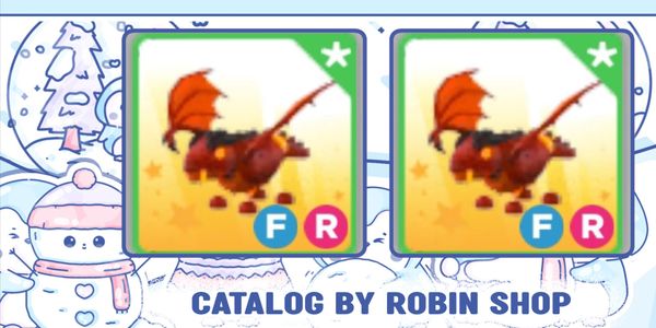 FR Lava Dragon - Adoptme