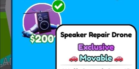 Speaker Repair Drone