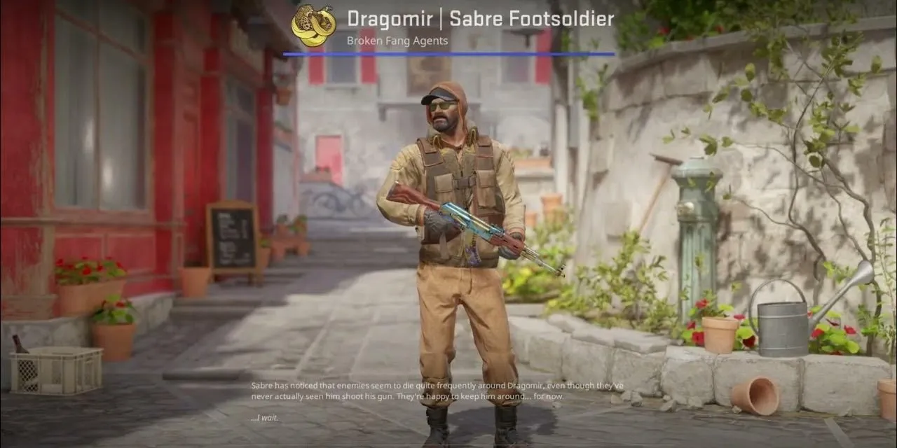 Buy Item Ready Trade Dragomir | Saber Footsoldier Counter Strike 2 cheapest  June 2026 | itemku