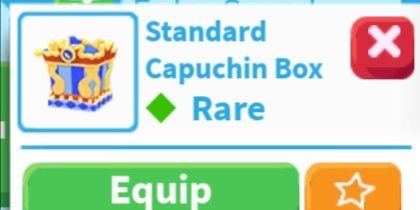 Standard Capuchin Box