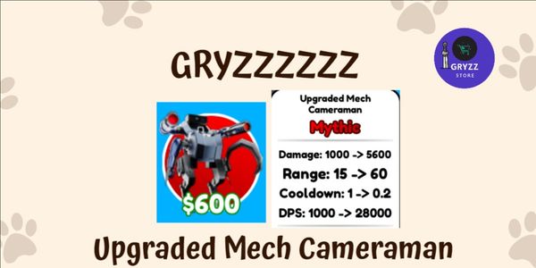 Beli Cameraman ( Mythic ) Upgraded Mech Cameraman - Toilet Tower ...