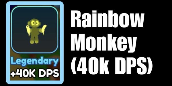 Buy Item Rainbow Monkey (40k DPS) • Planet Destroyers Roblox 2746562 ...