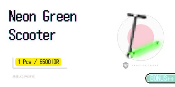 Neon Green Scooter Adopt Me