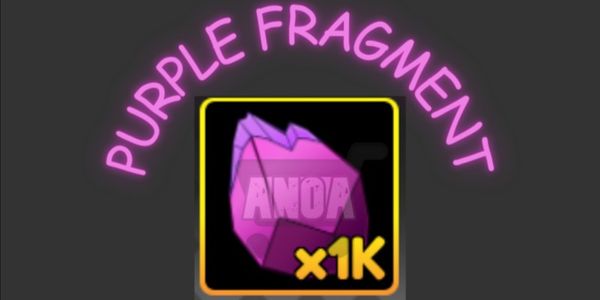 1k Purple Fragment | Anime Fighters Simulator