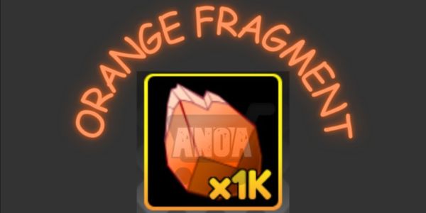 1k Orange Fragments | Anime Fighters Simulator