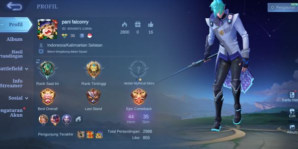 SMURF BERSKIN EX LEGENDS EMBLEM IS AWESOME