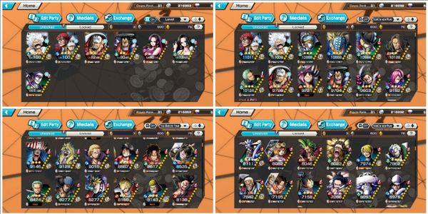 ATK 68%, DEF 70% [iOS/Android] 4Ex Nika 11K, LawKid 11K, Akainu Lv82, Oden Lv80 | Killer Oni MAKS, Yasopp, Soba Mask, Adio O135
