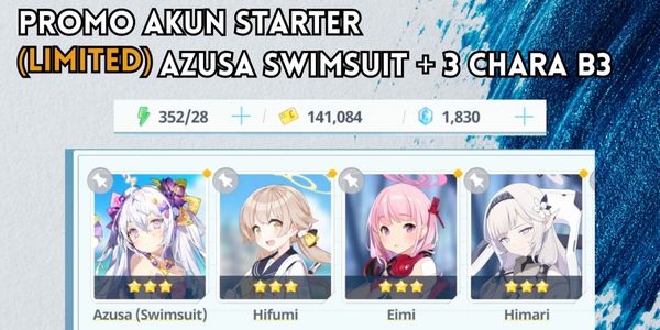 (GB) STARTER PROMOTION [LIMITED] AZUSA SWIMSUIT + 3 CHARA B3