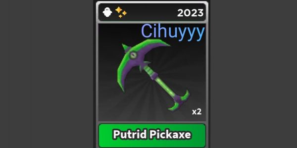 Putrid Pickaxe | Survive the Killer | STK