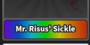 Buy Weapon Mr. Risus' Sickle Survive The Killer Roblox 2737367 | itemku