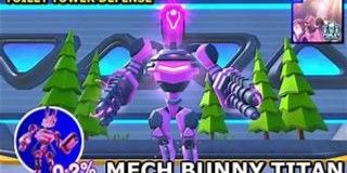 (GODLY) The newest gold Mech Bunny Titan