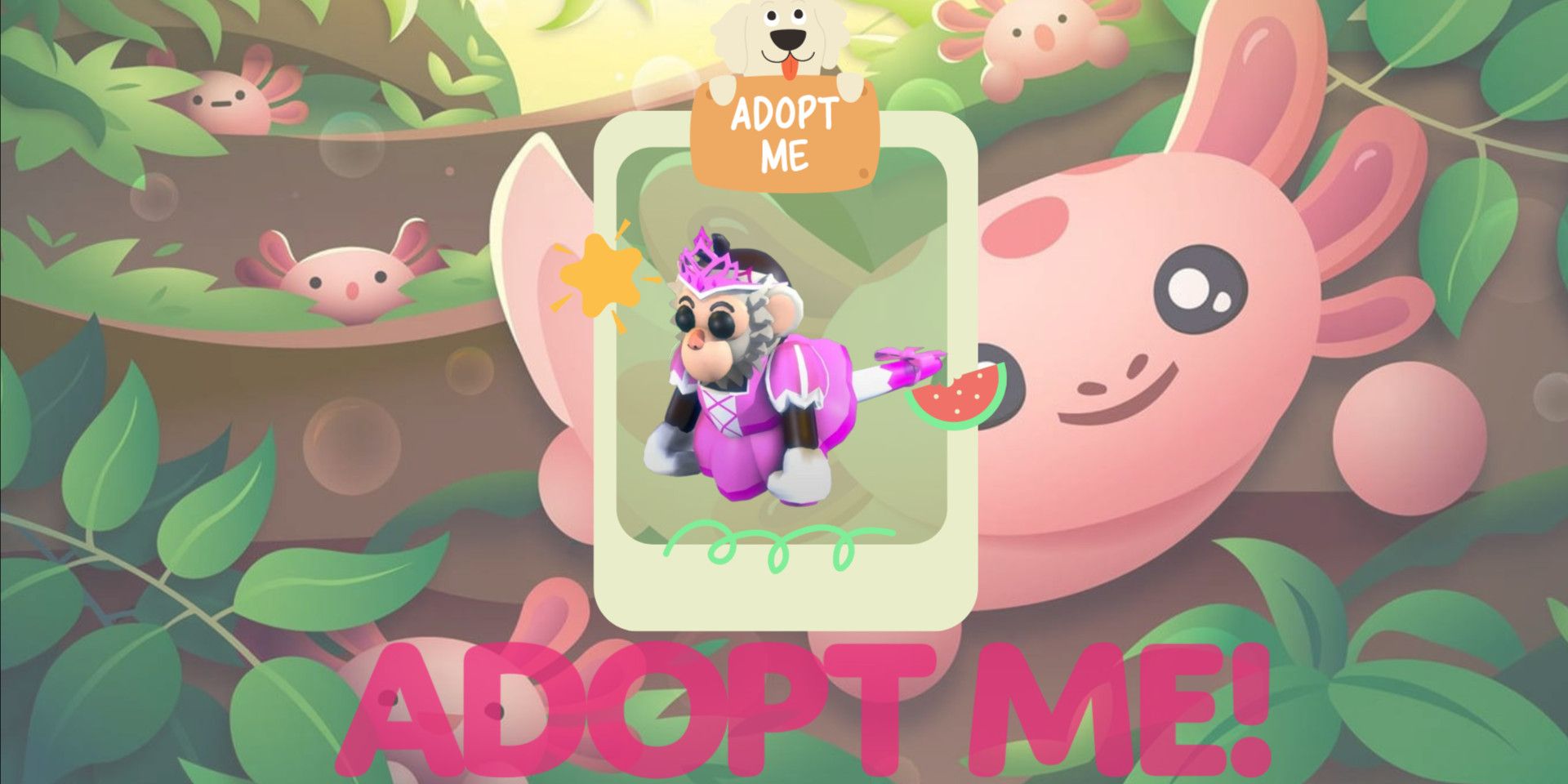 Beli Pet Princess Capuchin Monkey Adopt Me Roblox Trading Hub