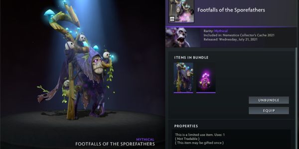 Footfalls of the Sporefather (Witch Doctor Set Nemestice Collector's Cache)