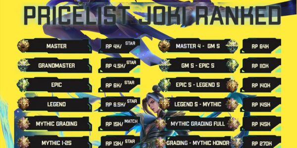 Paket Rank Epic 3-Mythic 1