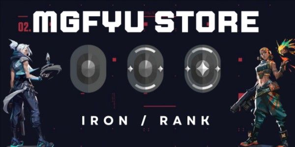Iron per rank
