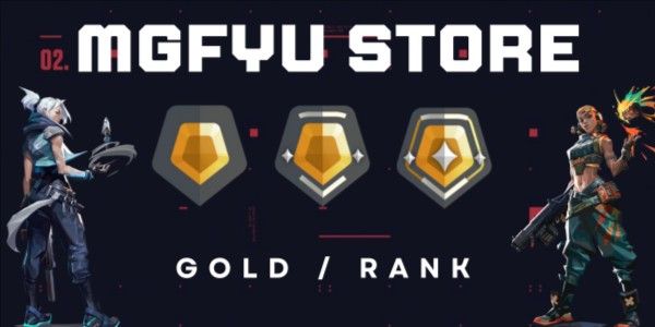 Gold per rank