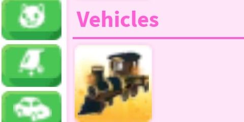 Choo Choo Train || Vehicle Adopt Me