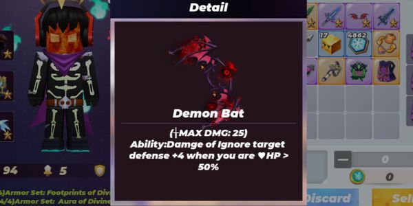 BatBow (Halloween limited) -Sky Block Blockman Go