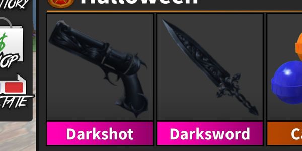 DarkShot & DarkSword(one set) murder mystery 2