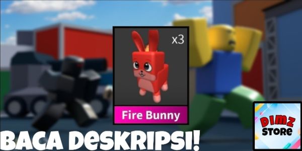 Fire Bunny - Murder Mystery 2 (mm2)