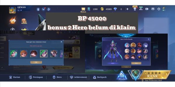 SMURF MOBILE LEGEND ACCOUNT LVL 21 TIER EPIC