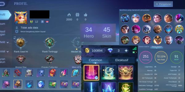 AKUN ML MURAH (SERVER KAMBOJA) #KAM01