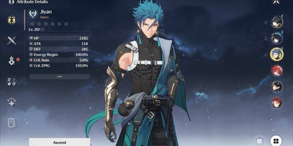 [SEA] JIYAN UL4 STARTER ACCOUNT