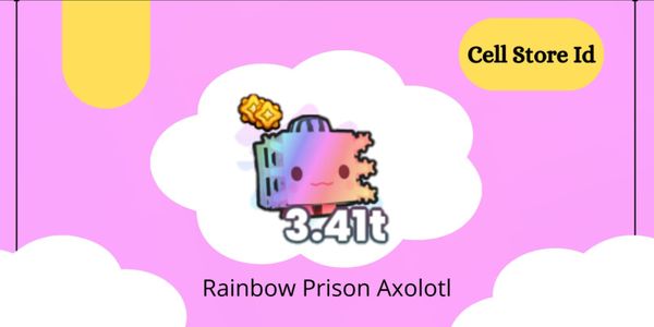 Rainbow Prison Axolotl