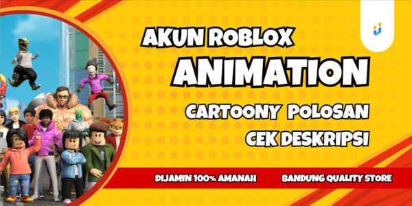 Buy Account Akun Polos Animation Cartoony - Roblox Roblox 2761116 | itemku