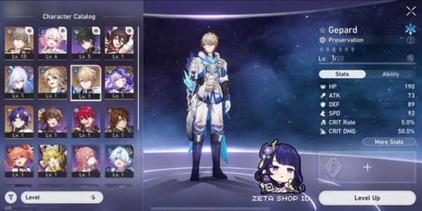 Jingliu account starter, Blackswan, Dr. Ratio + Account Genshin impact