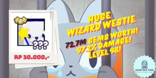 Huge Wizard Westie