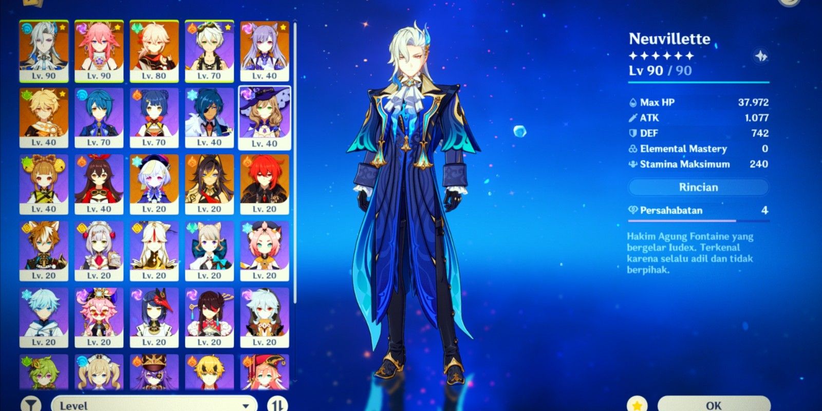 Beli Account 7B5 Akun Kazuha, neuvillette SIGN, yae miko SIGN, keqing ...