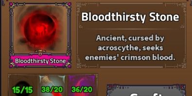 Bloodthirsty Stone